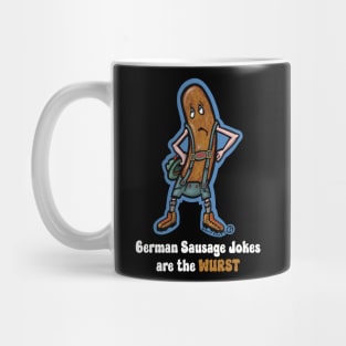 German Sausage Jokes Are The Wurst Mug